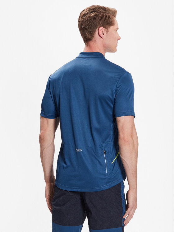 CMP CMP Cyklistické tričko 3C89757T Modrá Regular Fit