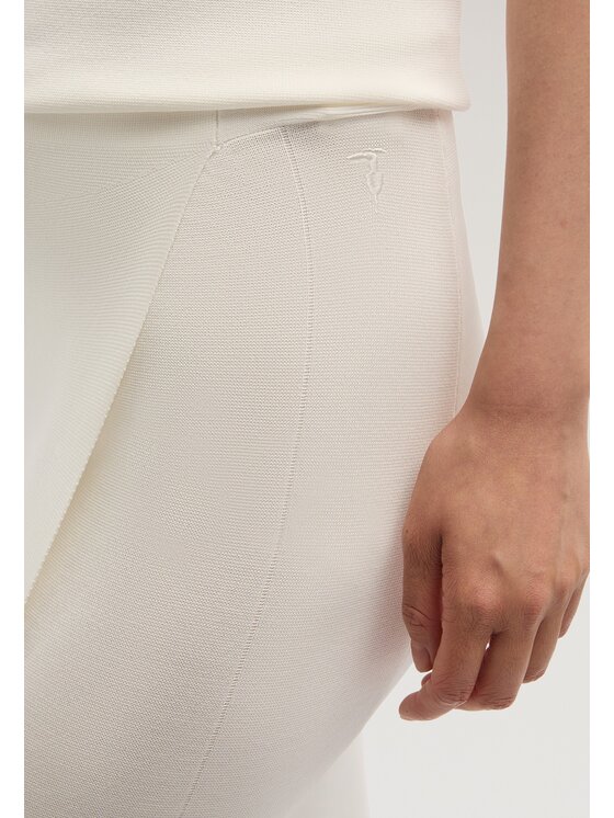 Trussardi Trussardi Gonna midi 16166000036N011 Bianco Regular Fit