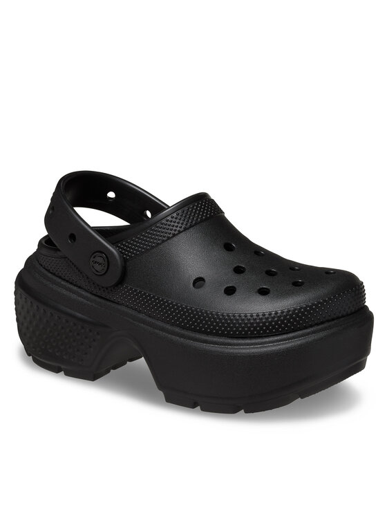 Crocs Crocs Παντόφλες Stomp Clog 209347 Μαύρο