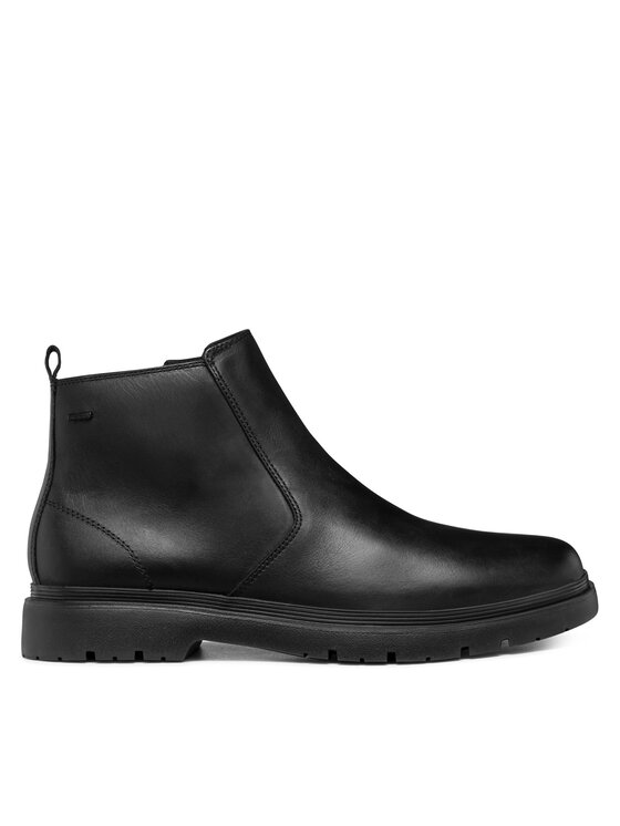 Geox Geox Polokozačky U Spherica Ec1 B Abx U46HNC 00043 C9999 Černá