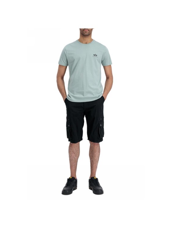 Alpha Industries Alpha Industries T-Shirt AI.188505-680-M Zielony Regular Fit