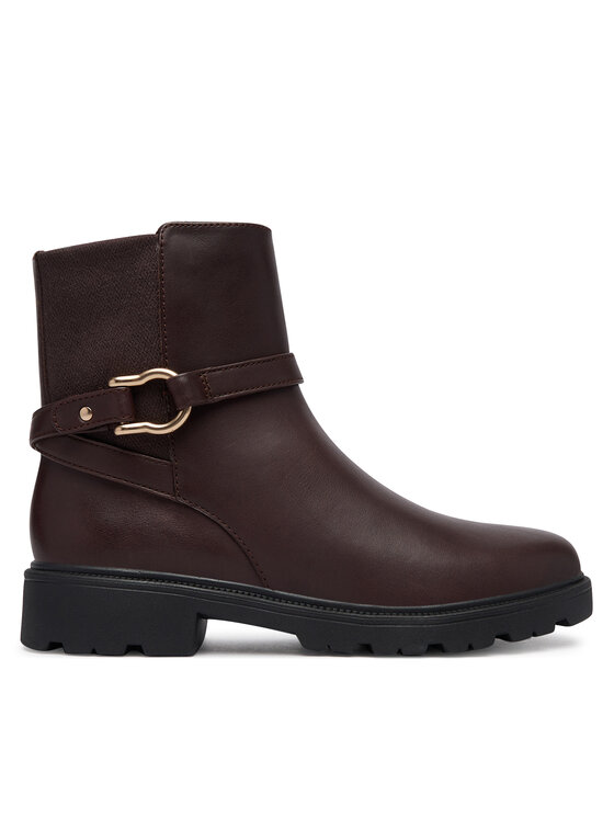 Clarks Clarks Členková obuv Code L Bay 26327158 Tmavo hnedá