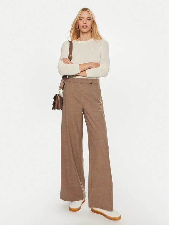 Tommy Hilfiger Tommy Hilfiger Пуловер WW0WW44161 Екрю Regular Fit