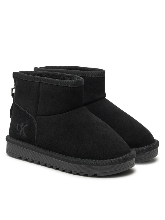Calvin Klein Jeans Calvin Klein Jeans Μπότες Χιονιού Fur Boot V3A5-81036-0187 S Μαύρο