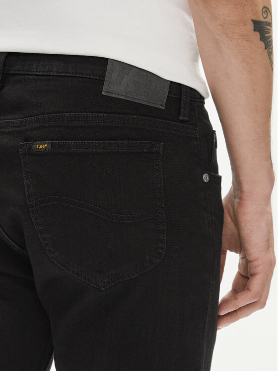 Lee Lee Jeansy Rider 112140635 Czarny Slim Fit