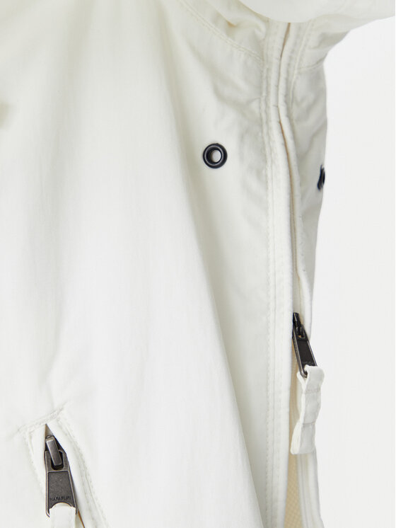 Napapijri Napapijri Anorak Rainforest NP0A4G7F Weiß Regular Fit