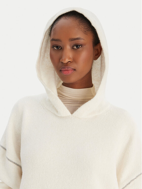 Calvin Klein Underwear Calvin Klein Underwear Sweatshirt LV00QS7568 Écru Regular Fit