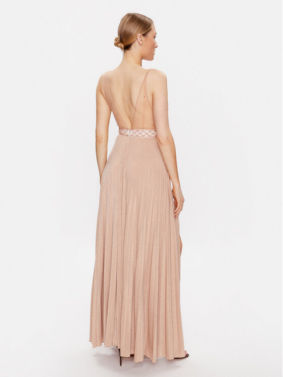 Elisabetta Franchi Elisabetta Franchi Φόρεμα βραδινό AB-413-32E2 Ροζ Regular Fit