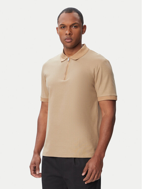 BOSS Tricou polo H-Pei 88 50565320 Bej Regular Fit