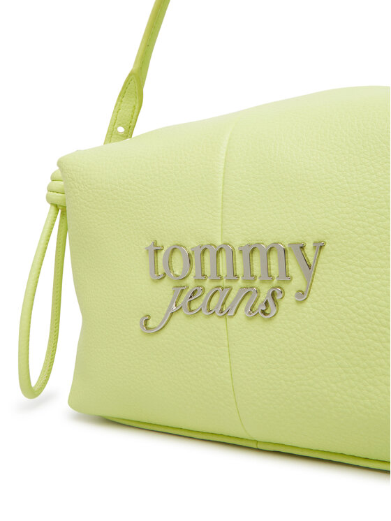 Tommy Jeans Tommy Jeans Rankinė Metal Logo Crossbody Camera Bag AW0AW18470 Žalia