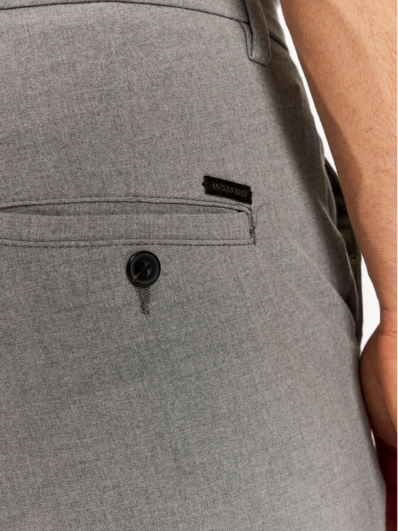 Jack & Jones Jack & Jones Chinosy Marco 12169491 Szary Slim Fit