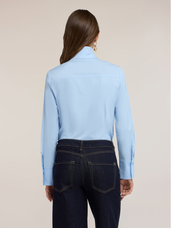 Motivi Motivi Koszula 5046Q001057N004 Turkusowy Slim Fit