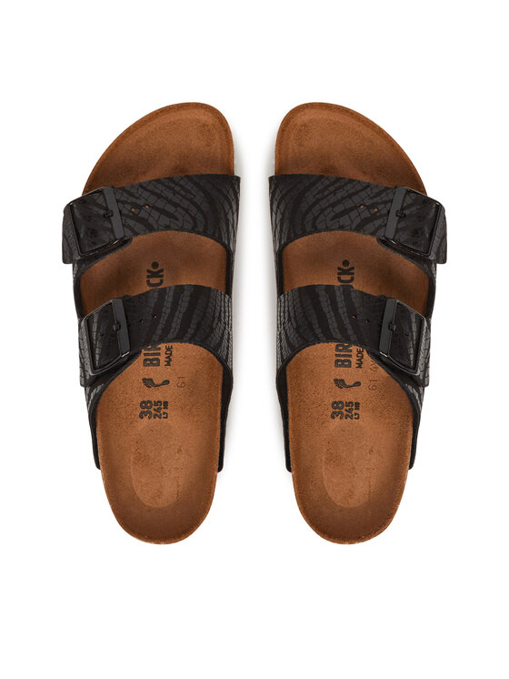 Birkenstock Birkenstock Natikače Arizona zebra 1029560 Crna