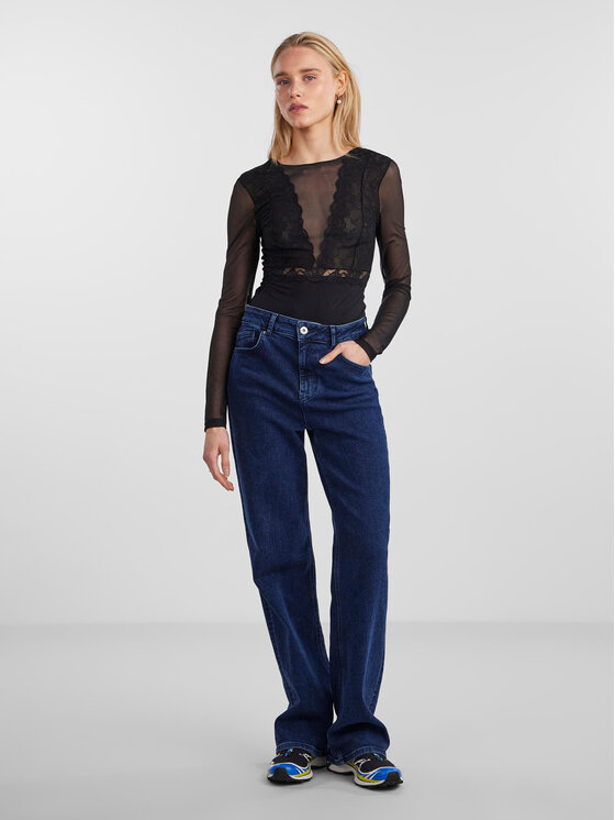 Pieces Pieces Glaustinukė 17141142 Juoda Slim Fit