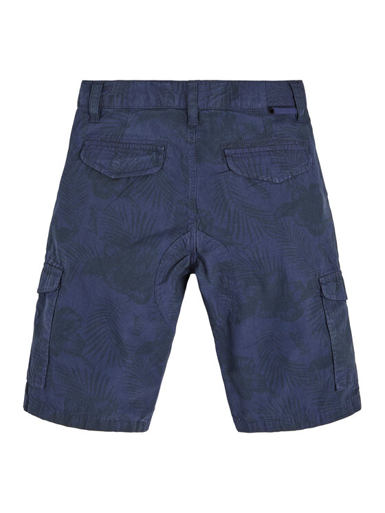 Guess Guess Bavlnené šortky L3GD12 WFCB0 Modrá Regular Fit