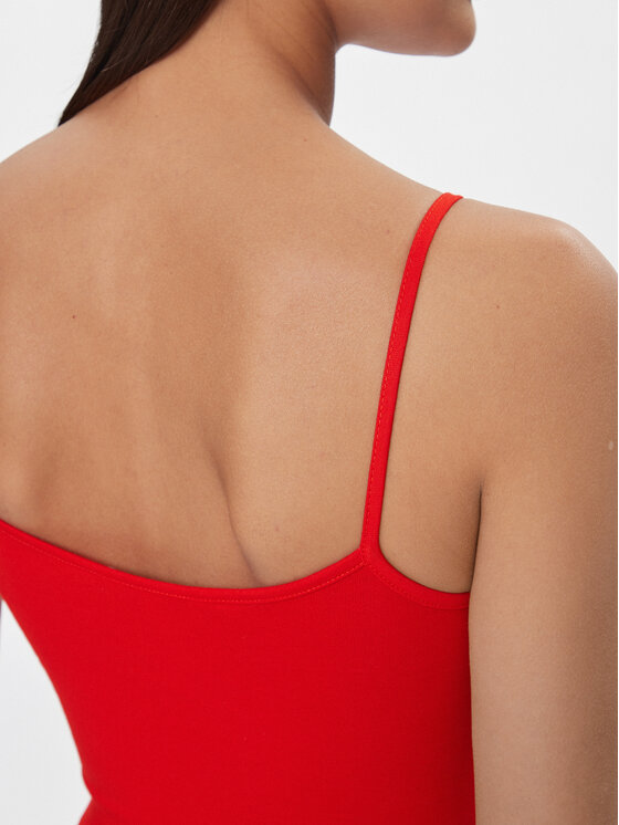 Calvin Klein Jeans Calvin Klein Jeans Glaustinukė Monologo J20J223421 Raudona Slim Fit