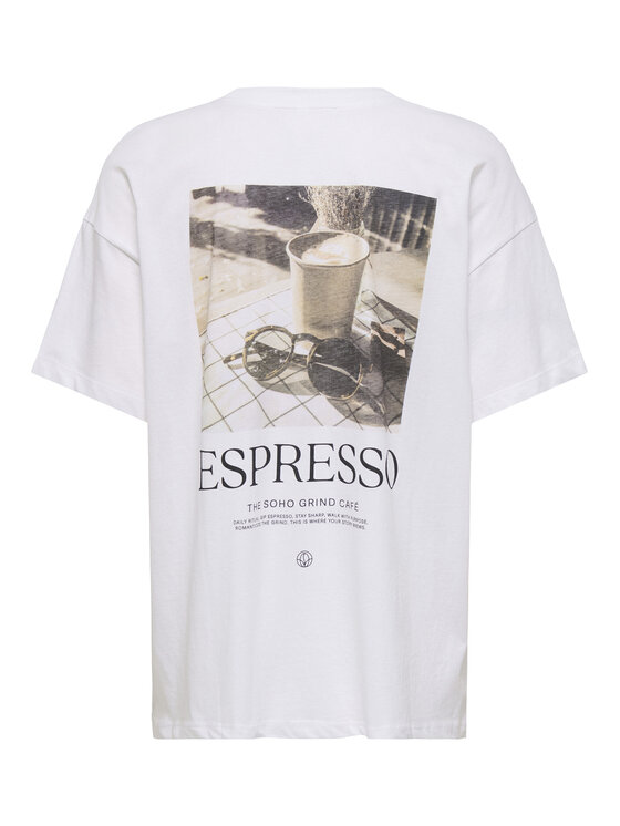 ONLY ONLY T-Shirt Vivvi 15346761 Bílá Regular Fit