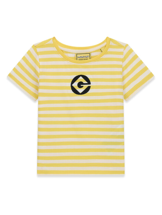 Guess Jeans Тишърт K6YI27 K6649 Жълт Regular Fit