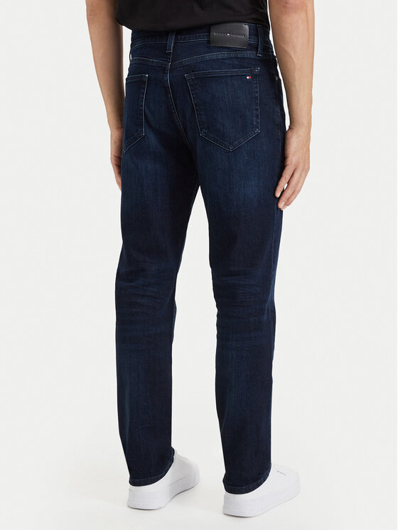 Tommy Hilfiger Tommy Hilfiger Džinsi Denton MW0MW44924 Tumši zils Slim Fit
