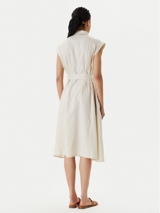 United Colors Of Benetton United Colors Of Benetton Літня сукня 4AGHDV0B1 Бежевий Regular Fit
