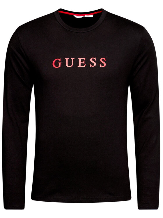 Guess Guess Піжама U0BX03 JR018 Чорний Regular Fit