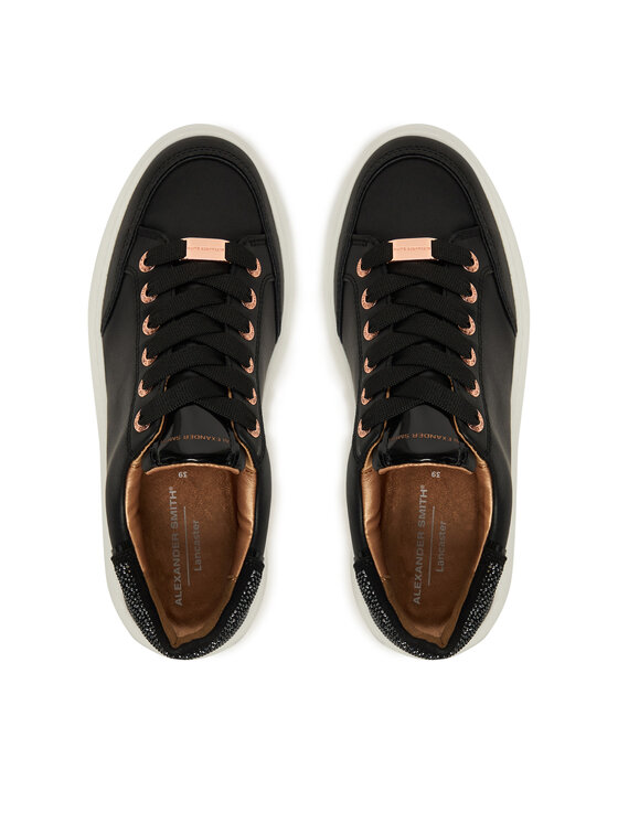 Alexander Smith Alexander Smith Sneakersy Lancaster ASBCLSW-1912-BLK Čierna