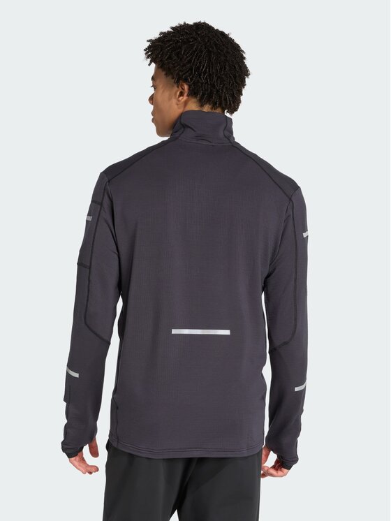 adidas adidas Koszulka techniczna Adi365 Running CLIMAWARM Czarny Regular Fit