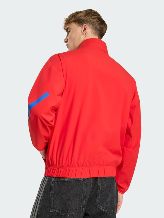 adidas adidas Kurtka wielofunkcyjna FC Bayern Z.N.E. Anthem Jacket Czerwony Loose Fit
