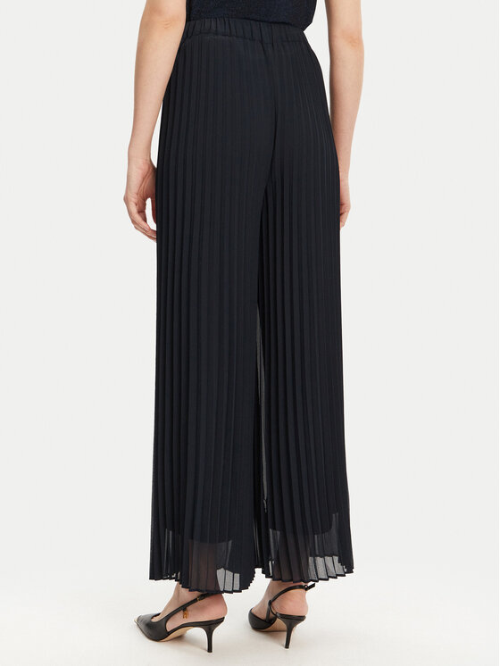 Morgan Morgan Palazzo hlače 232-PCARY Mornarsko modra Wide Leg