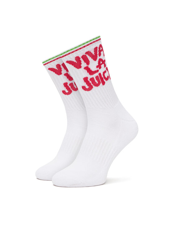 Șosete Lungi de Damă Juicy Couture Viva JCAXS125718 Alb