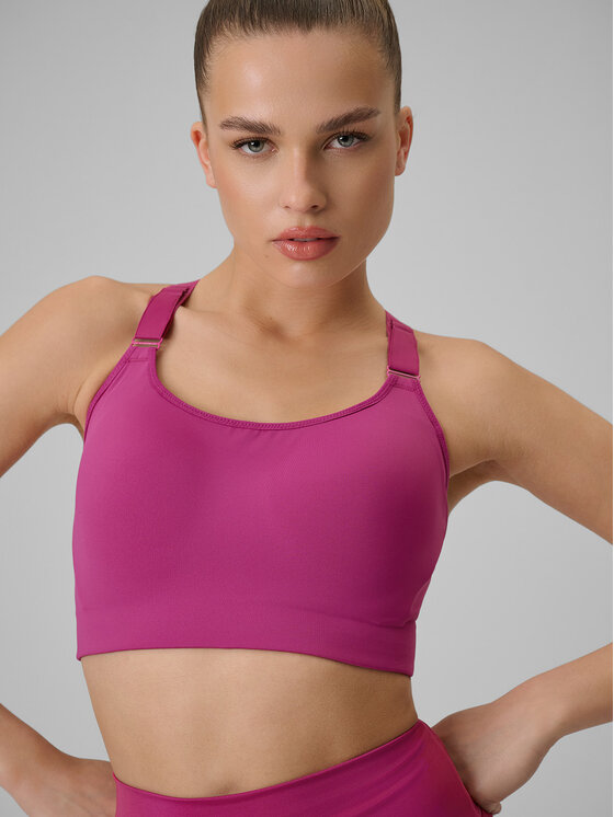 4F 4F Biustonosz sportowy MULTI ACTIVE Różowy