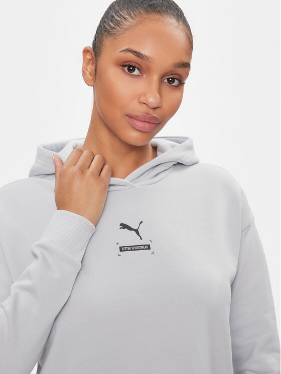 Puma Puma Džemperis 67003380 Pilka Regular Fit