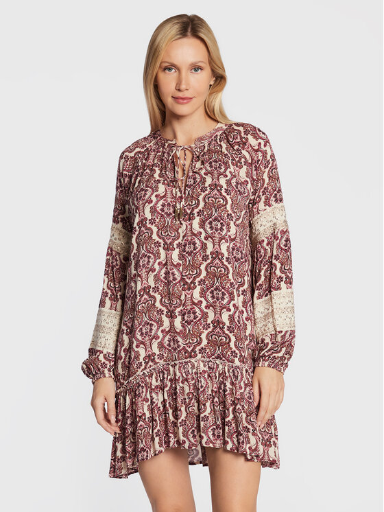 NKN Nekane Rochie de zi GF.VOANA Violet Relaxed Fit