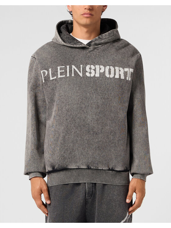 Plein Sport Plein Sport Mikina 31015 Černá Regular Fit