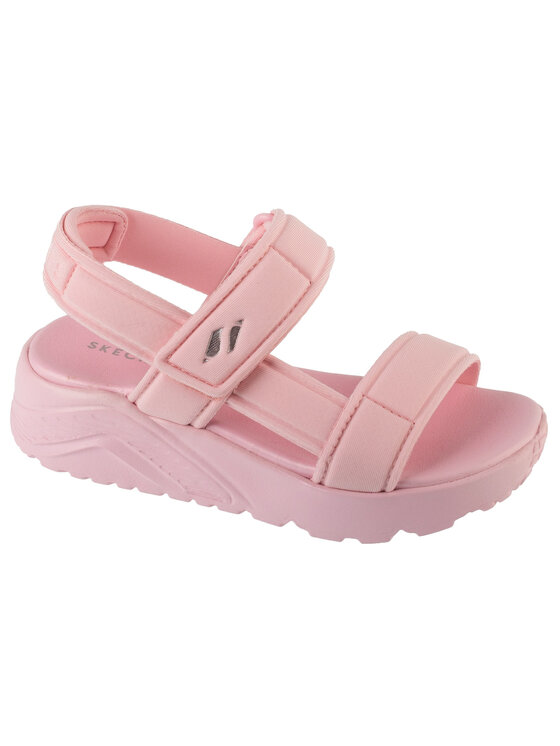 Skechers Skechers Sandały Skechers Uno Lite Sandal - Sunny Stand Różowy