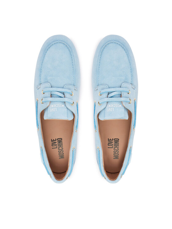 LOVE MOSCHINO LOVE MOSCHINO Mokassins JA10101G1OIG0701 Hellblau