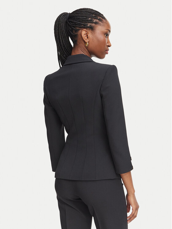 Elisabetta Franchi Elisabetta Franchi Сако GI-274-66E2-V670 Черен Slim Fit