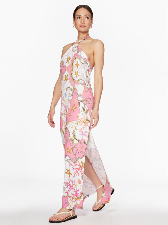 Guess Guess Лятна рокля E3GK03 WF9S0 Розов Regular Fit