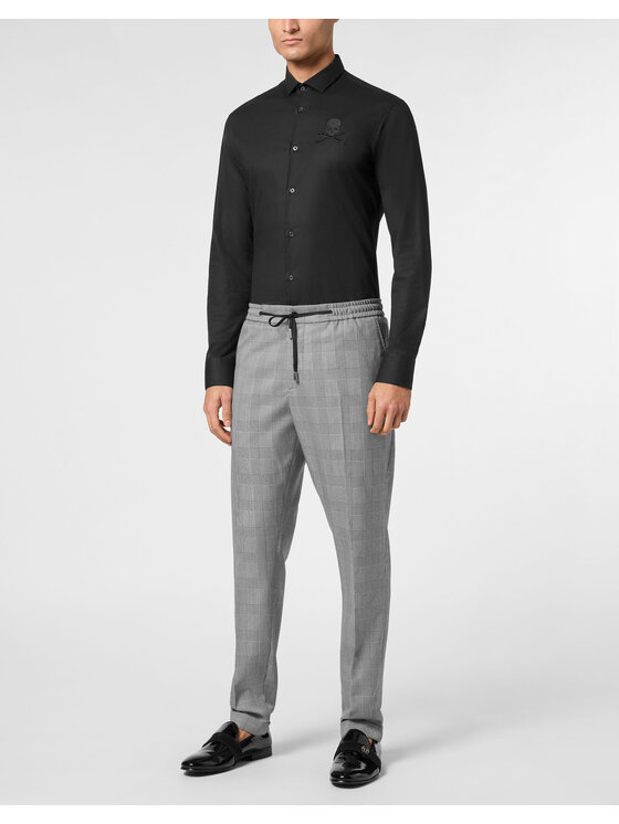 PHILIPP PLEIN PHILIPP PLEIN Joggery 23229 Czarny Jogger Fit