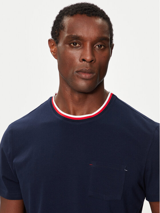 Lacoste Lacoste Tricou TH1726 Bleumarin Relaxed Fit