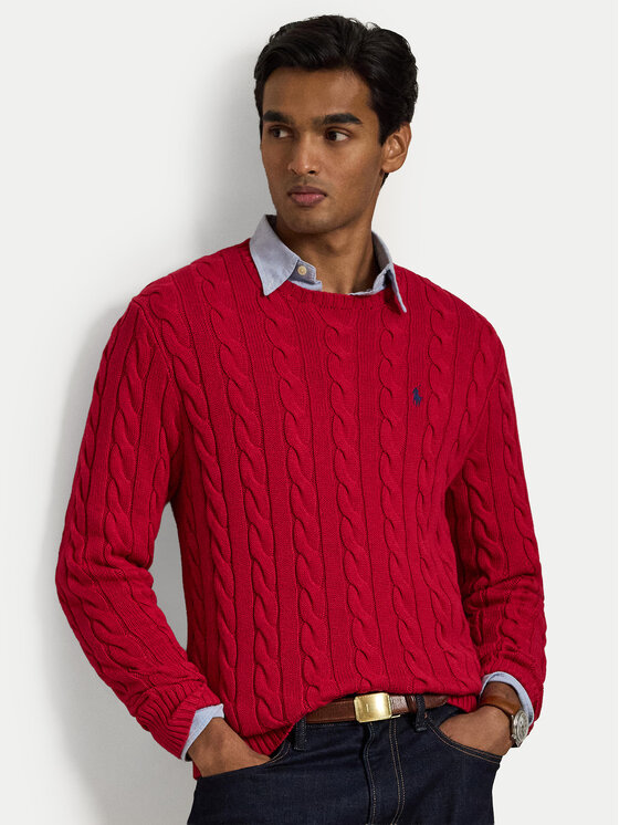 Polo Ralph Lauren Polo Ralph Lauren Πουλόβερ 710775885023 Κόκκινο Regular Fit