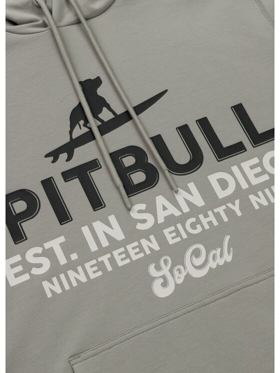 PITBULL PITBULL Bluza SURFING DOG Zielony Regular Fit