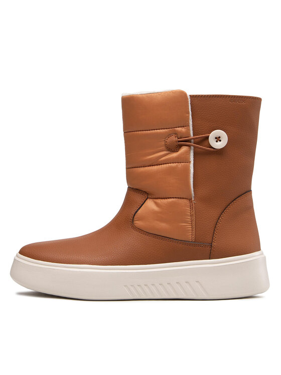 Geox Geox Polokozačky D Nhenbus B D168DB 0FEFU C0452 Hnědá