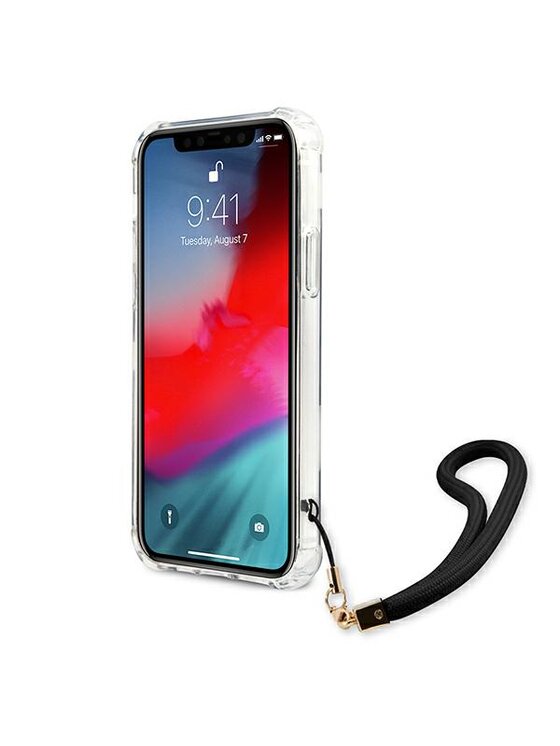 Guess Guess Etui na telefon iPhone 12 Pro Max Czarny