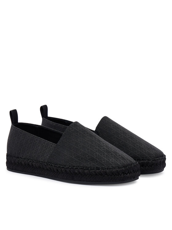 Calvin Klein Calvin Klein Espadrilles All Over CK HW0HW02933 Fekete