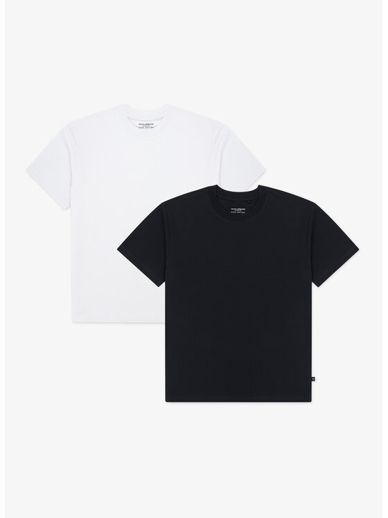 Pako Lorente Pako Lorente Komplet 2 t-shirtów P000B-TT-003 Kolorowy Oversize