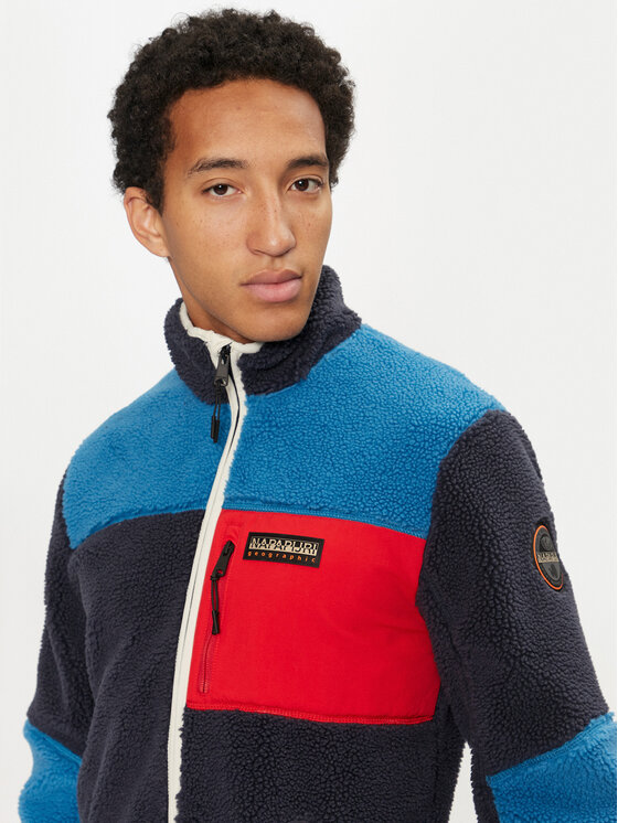 Napapijri Napapijri Flis Yupik NP0A4GNT Tamnoplava Regular Fit
