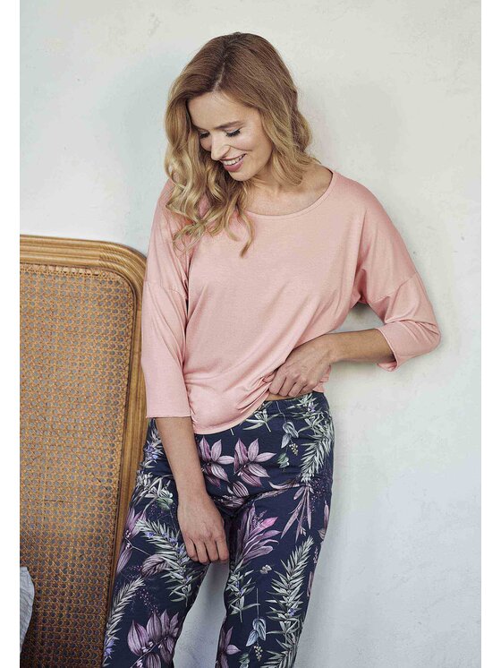 Taro Taro Piżama 3000-01 Różowy Basic Fit