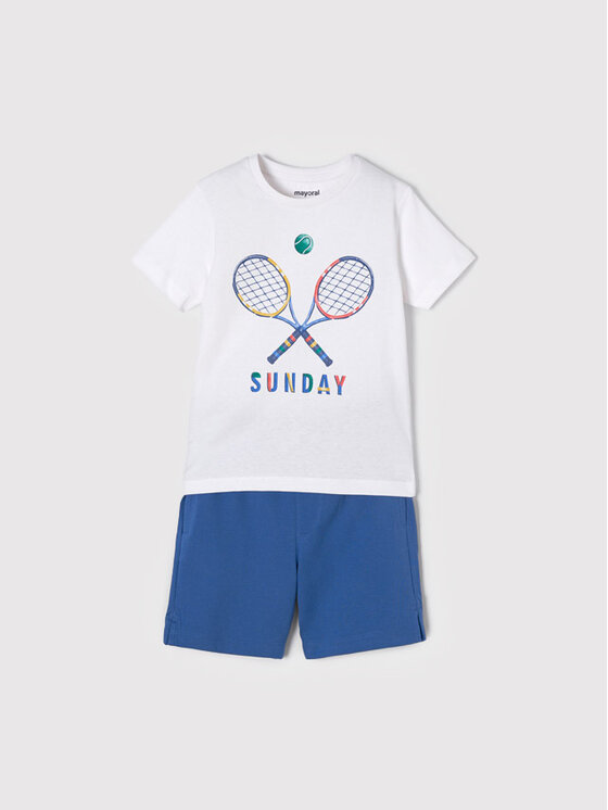 Completo T-shirt e pantaloncini 3657 Multicolore