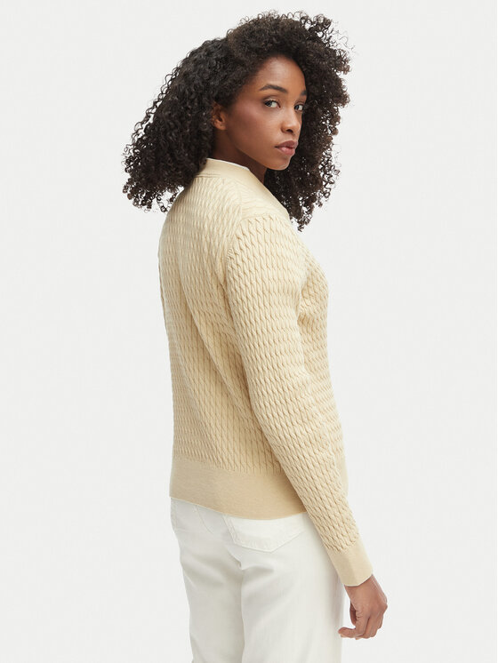 Tommy Hilfiger Tommy Hilfiger Pullover WW0WW44993 Beige Regular Fit